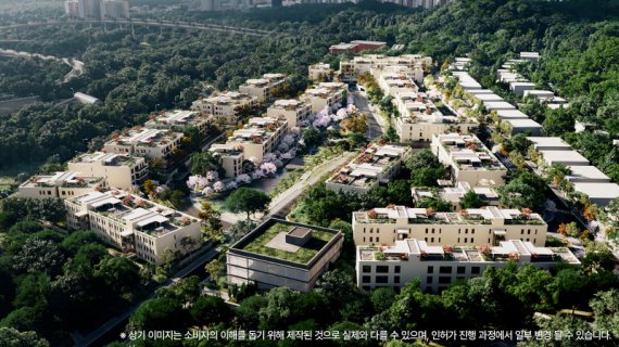 서초구 내곡동 르엘 어퍼하우스, 저층·숲세권 하이엔드 분양